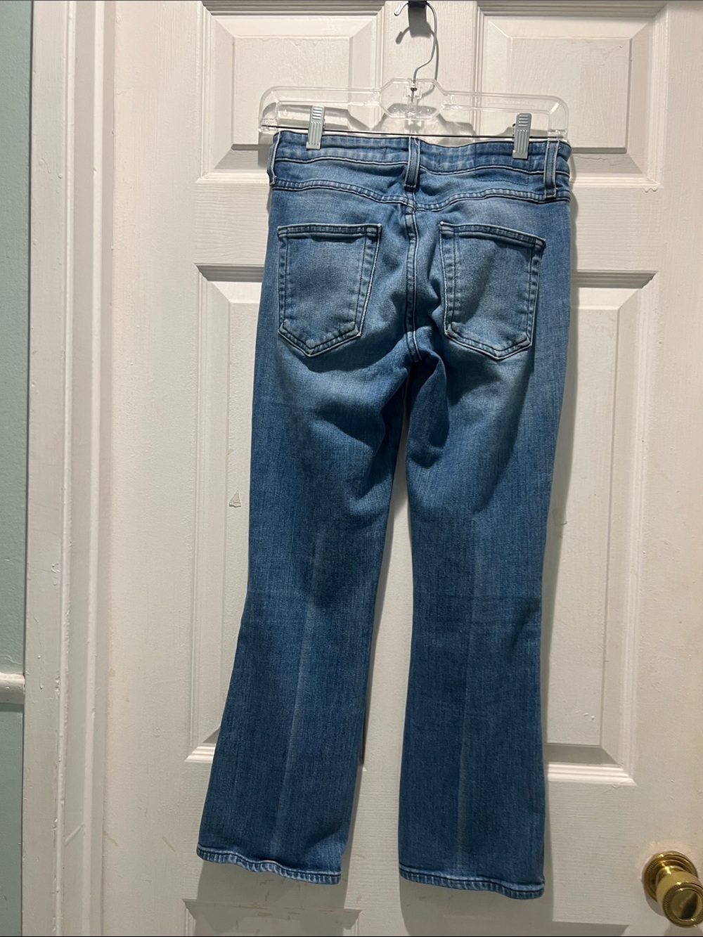 AMO by Anthropology Medium Blue Straight Leg Jeans - Picture 9 of 10